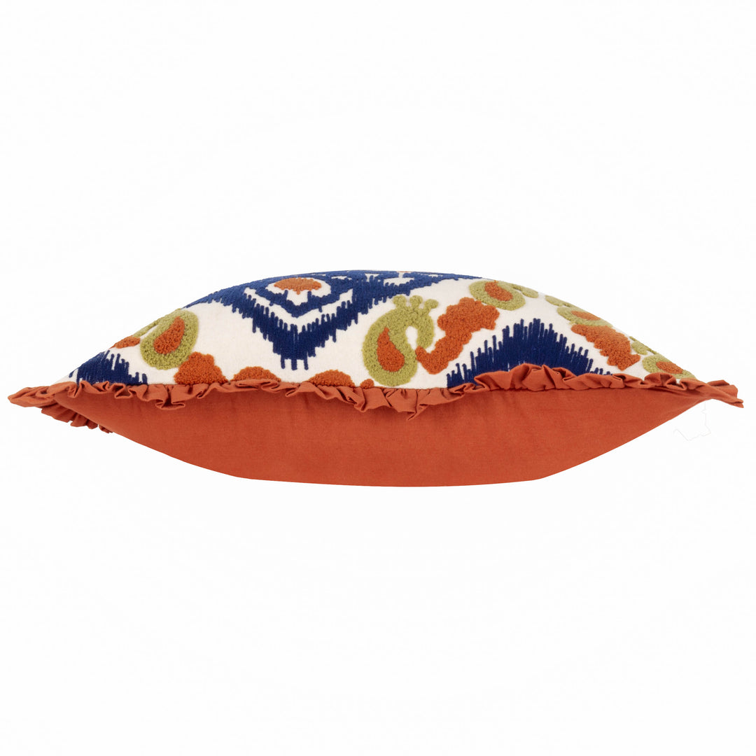 HENDERSON 45X45 CUSHION CASE AMBER/CERULEAN