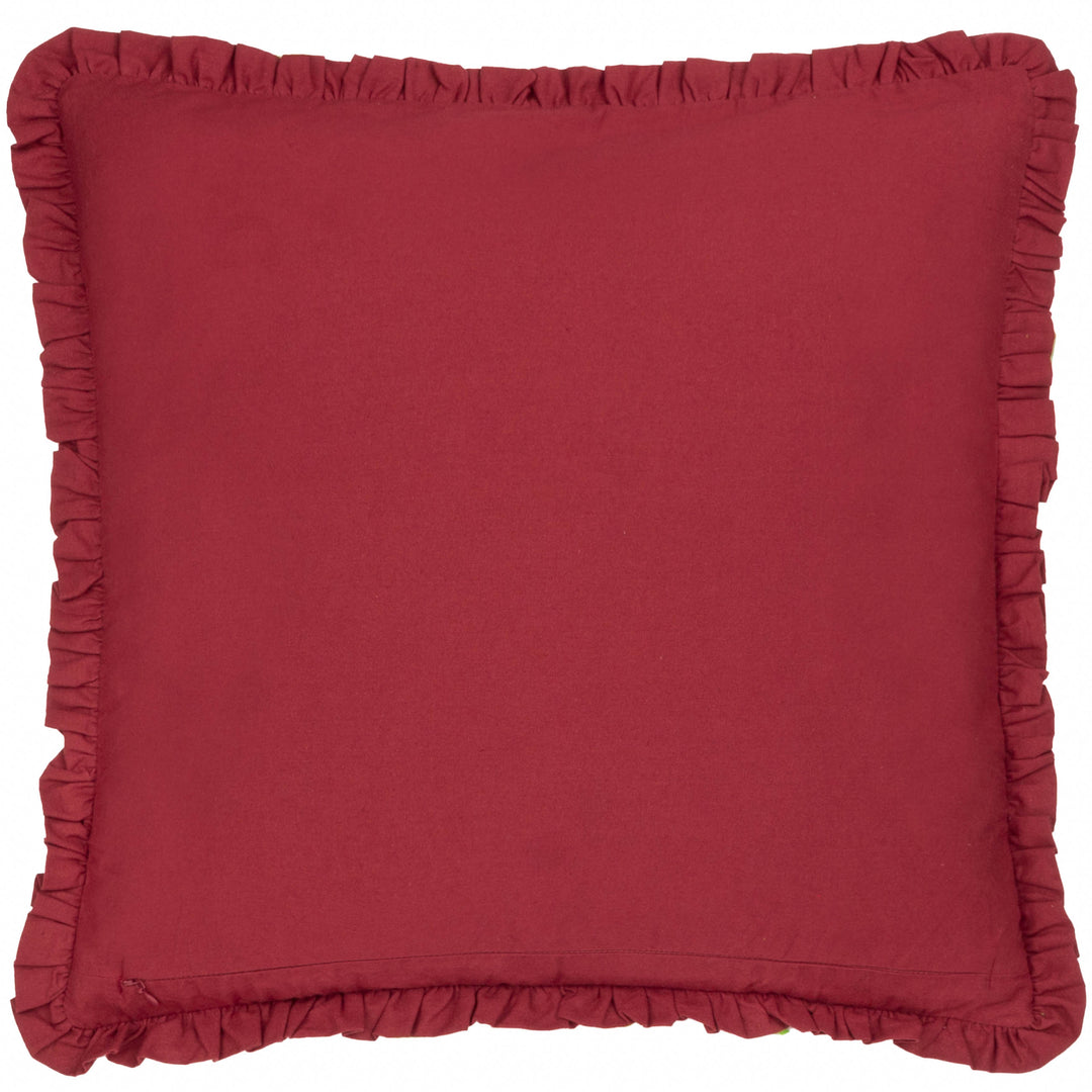HENDERSON 45X45 CUSHION CASE RUBY/GOLD