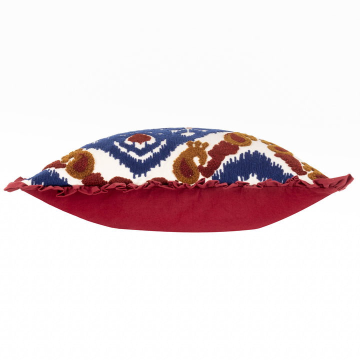 HENDERSON 45X45 CUSHION CASE RUBY/GOLD