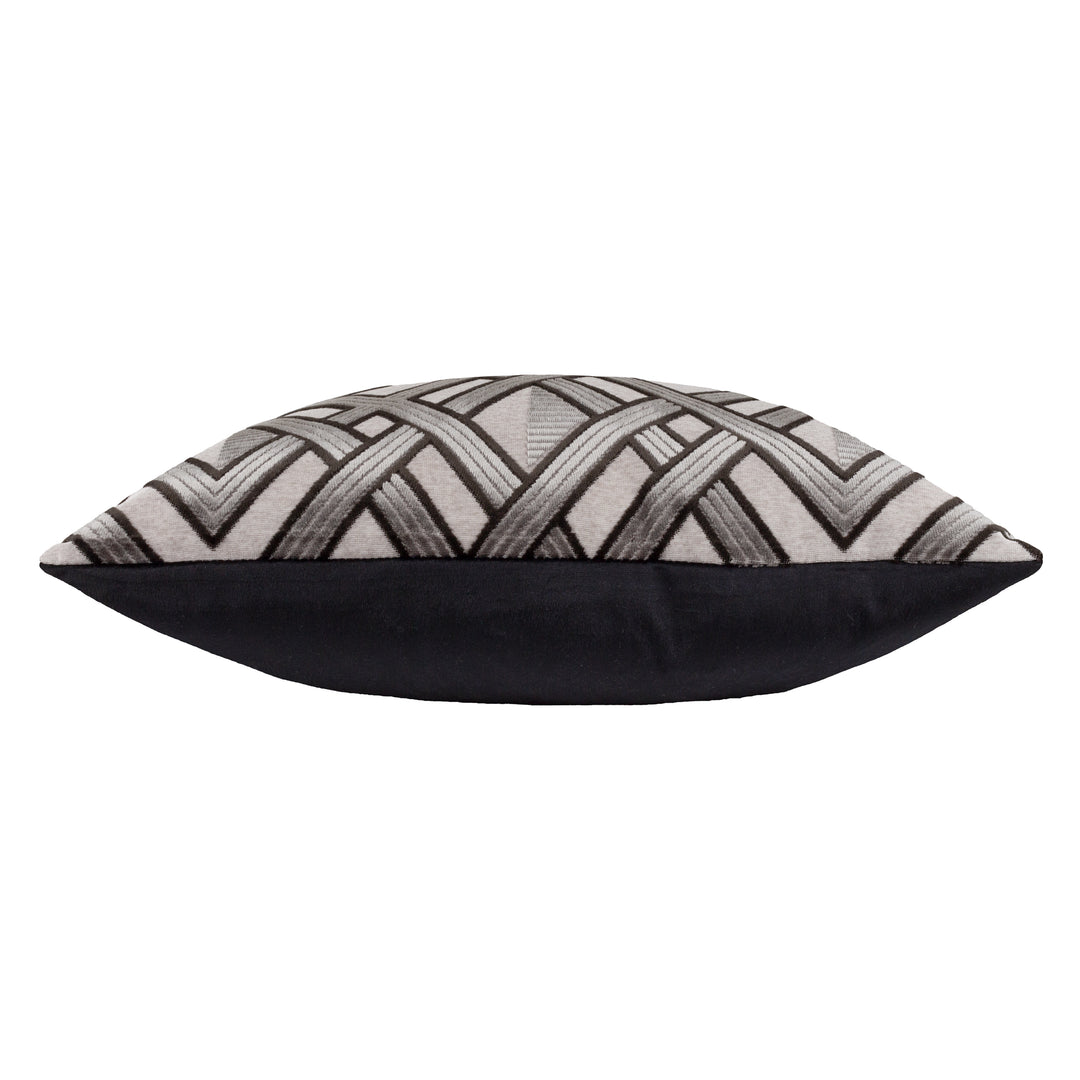 HENLEY 50X50 CUSHION CASE GREY/BLACK