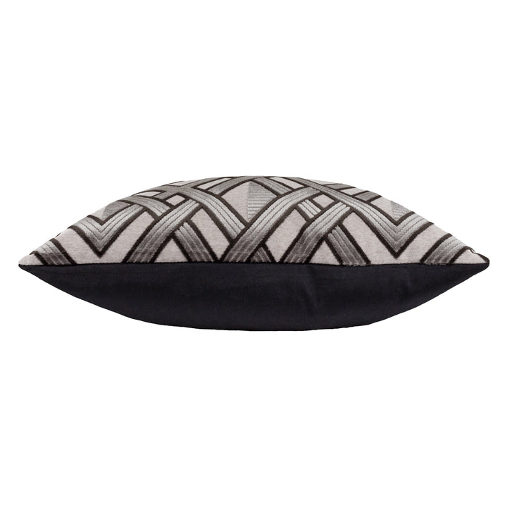 HENLEY 50X50 CUSHION CASE GREY/BLACK