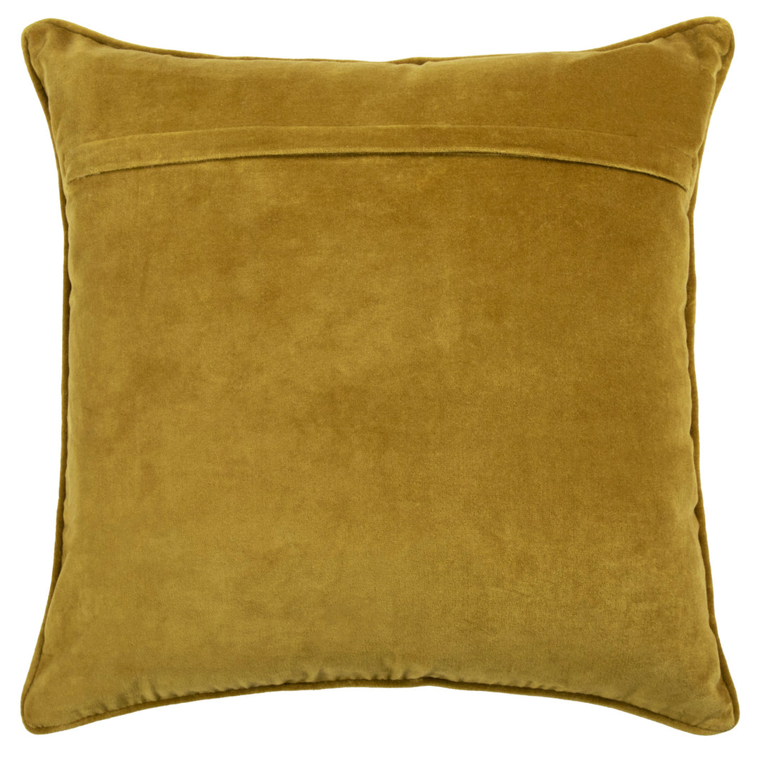 HERB 50x50 CUSHION CASE MUSTARD