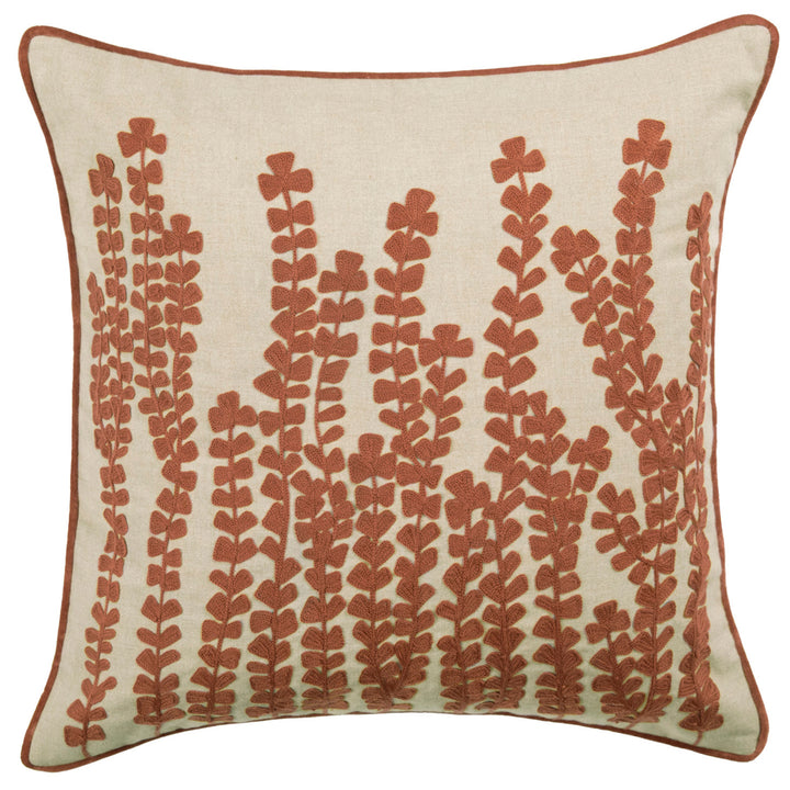HERB 50x50 CUSHION CASE PERSIMMON
