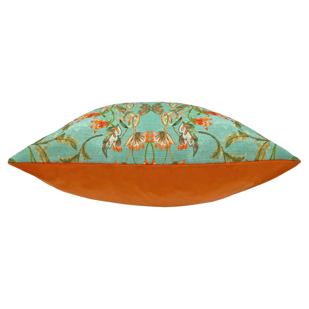 HERITAGE BELL FLOWERS 43X43  CUSHION CASE LARCHMERE