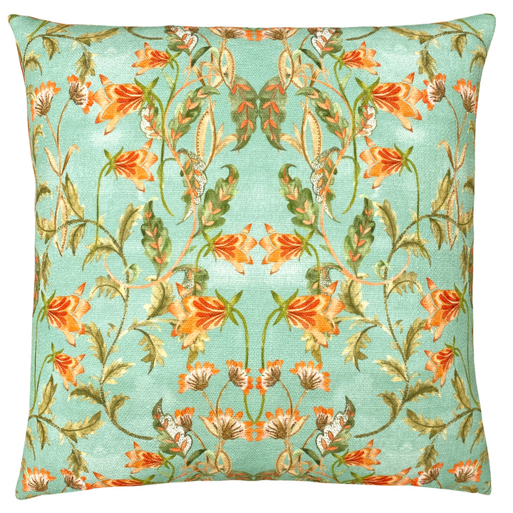HERITAGE BELL FLOWERS 43X43  CUSHION CASE LARCHMERE