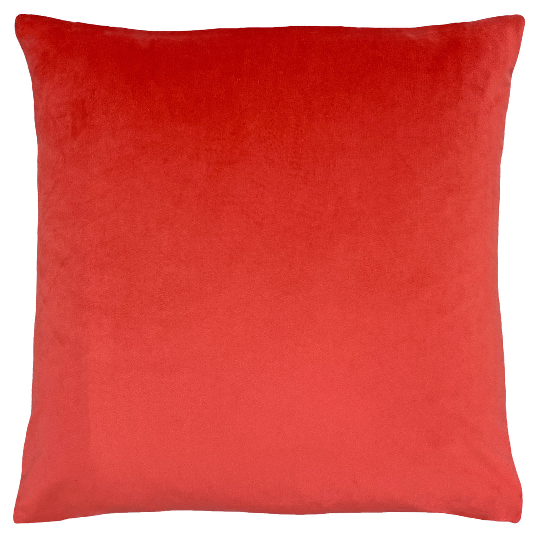 HERITAGE PEONY 43X43  CUSHION CASE CORAL