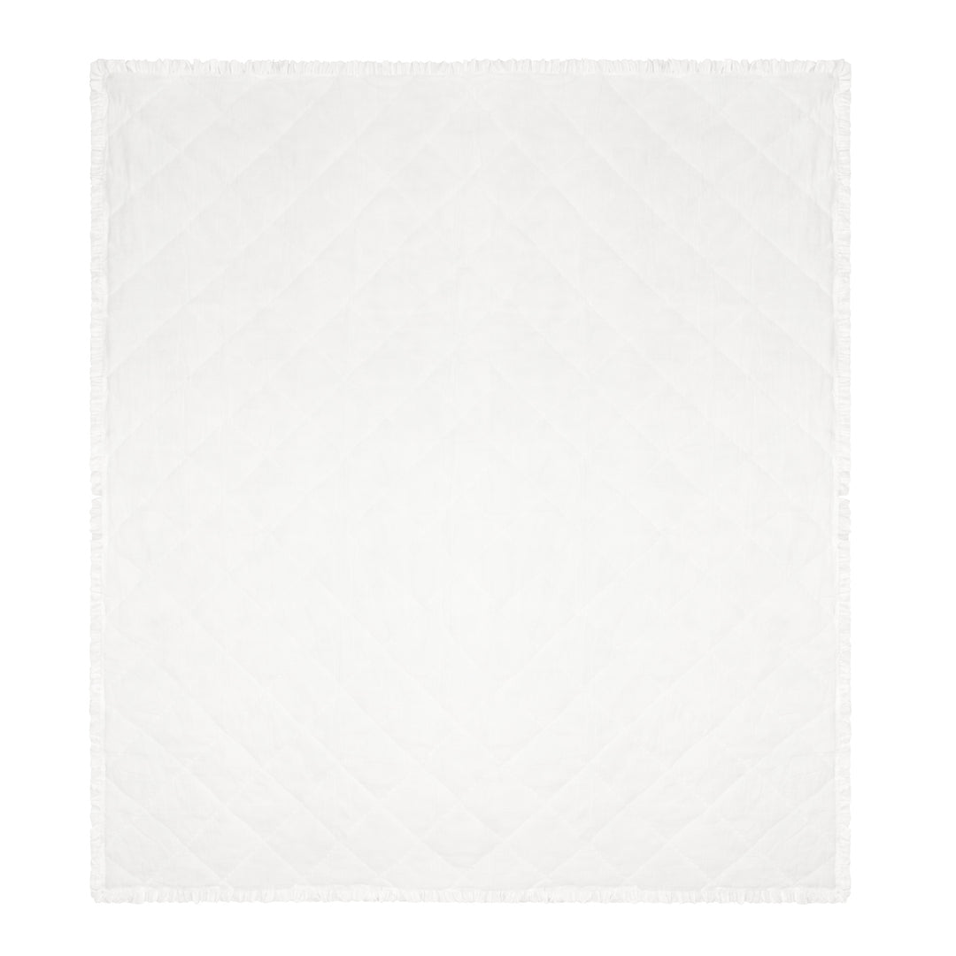 Hermione 240x260 Bedspread Ivory Blue - image 4