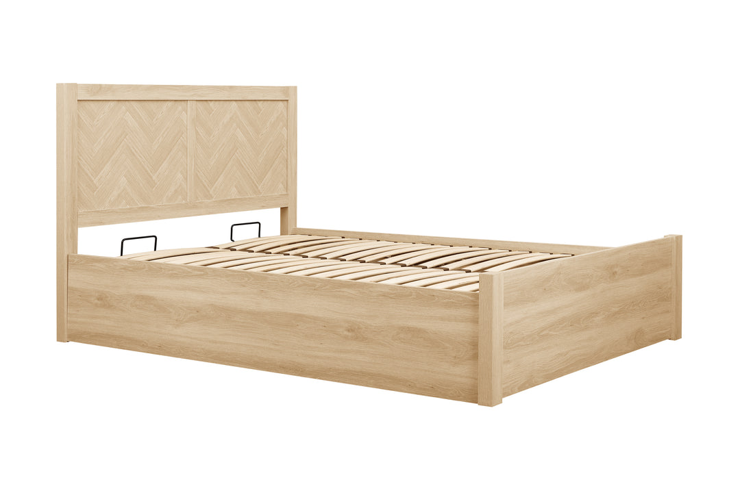 Herringford Double Ottoman Bed