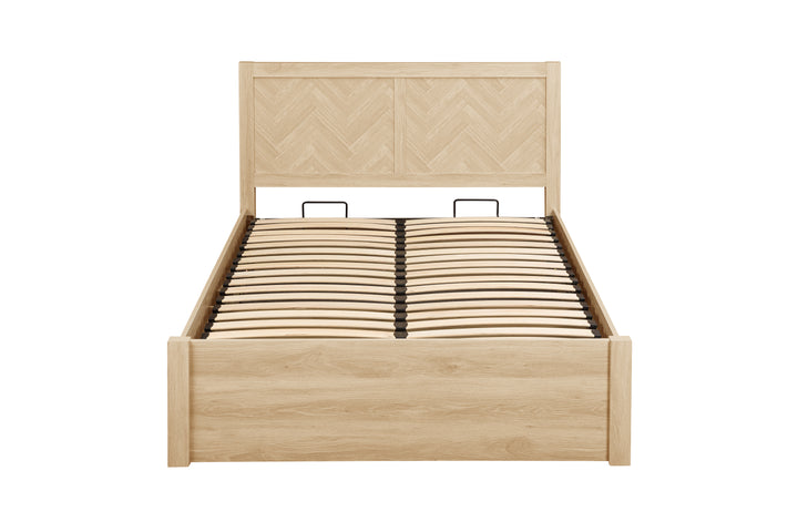 Herringford Double Ottoman Bed