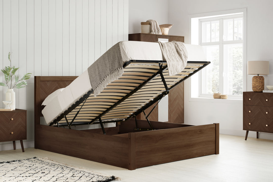 Herringford King Ottoman Bed