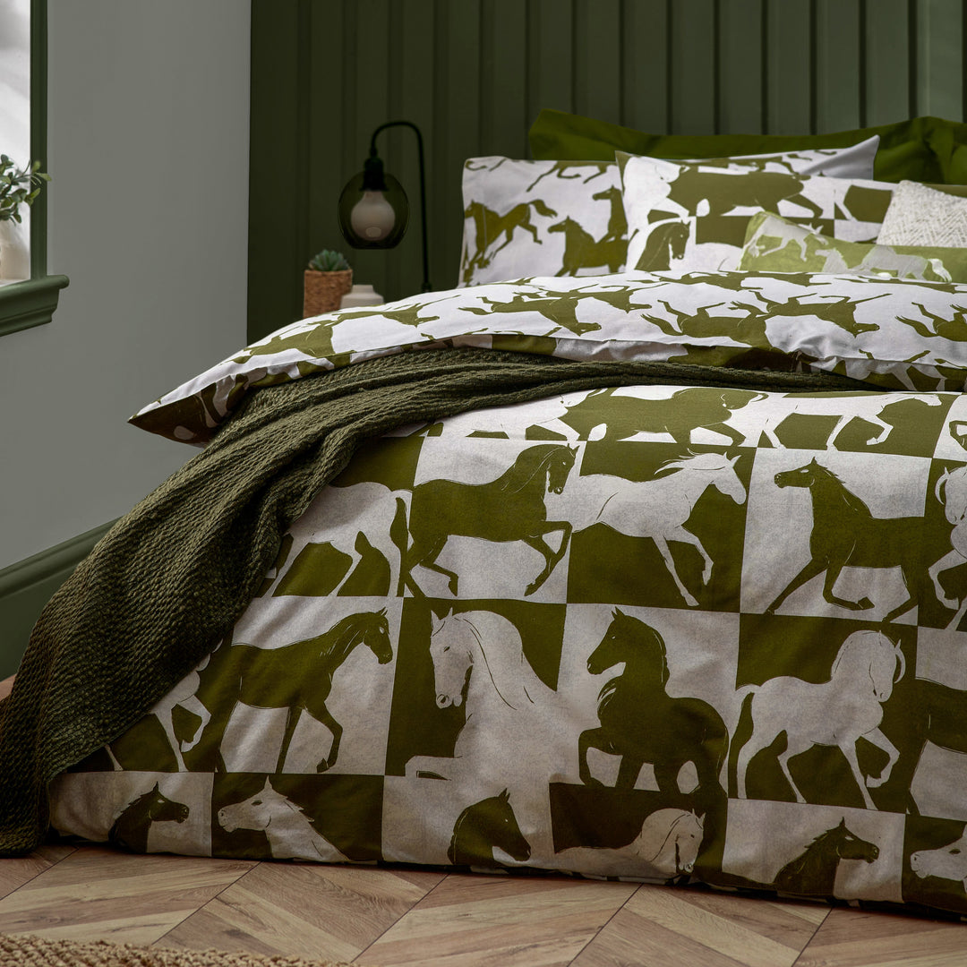 Herve King Size Duvet Set Olive - image 2
