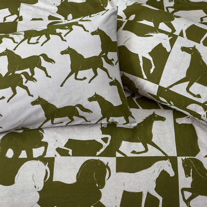 Herve King Size Duvet Set Olive - image 3