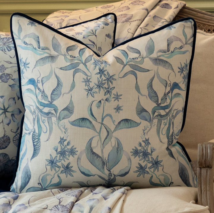 HETTIE 50X50 CUSHION CASE BLUE