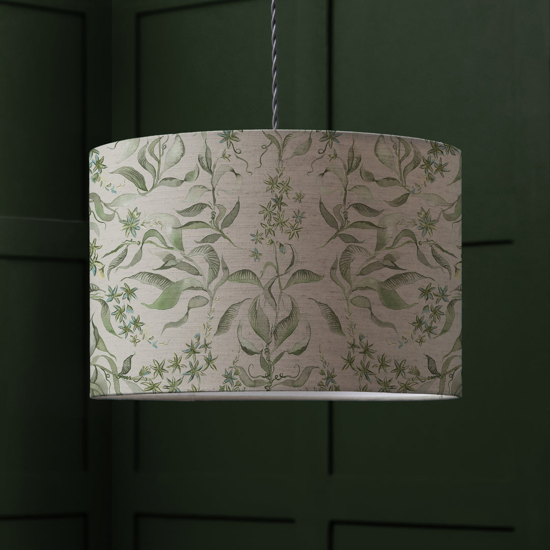 HETTIE VINE EVA 30CM LAMPSHADE GREEN