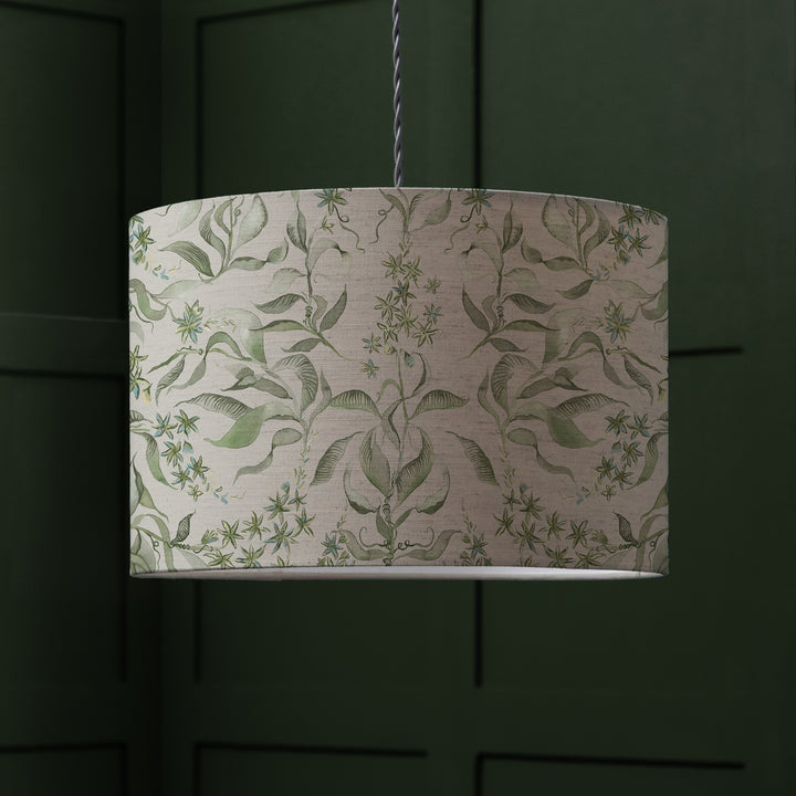 HETTIE VINE EVA 30CM LAMPSHADE GREEN