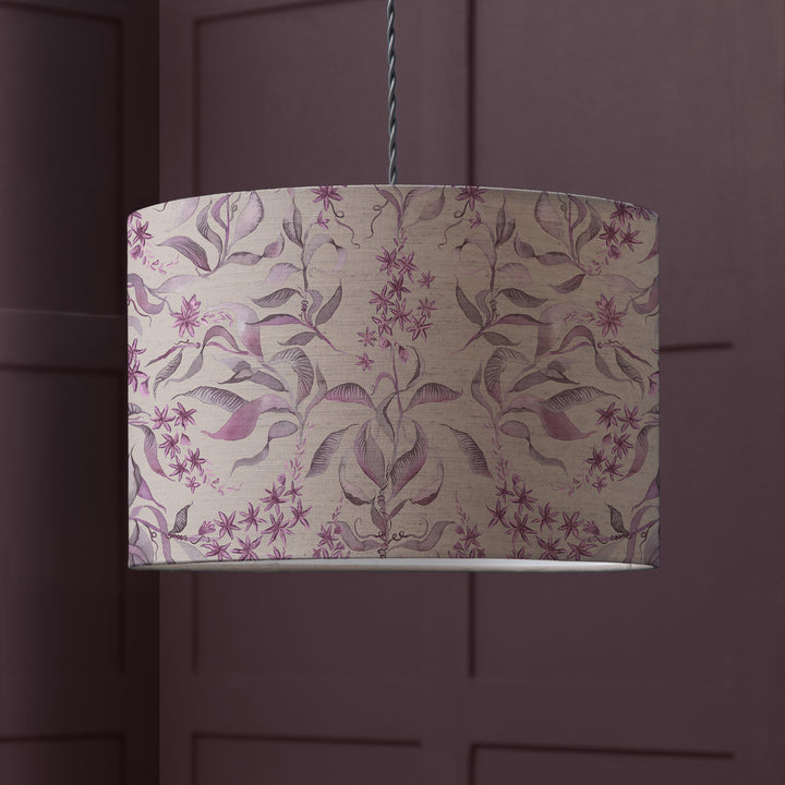 HETTIE HYANCINTH EVA 40CM LAMPSHADE PURPLE