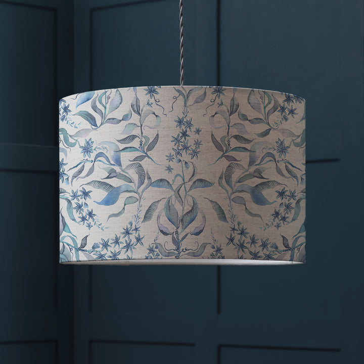HETTIE DELFT BLUE EVA 47CM LAMPSHADE BLUE