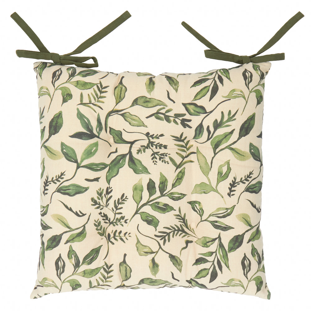 Herb Garden 40x40 Seat Pads Green - image 2