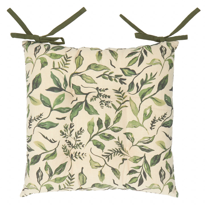 Herb Garden 40x40 Seat Pads Green - image 2