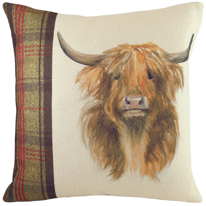 HUNTER HIGHLAND COW 43X43 C/CASE MULTI