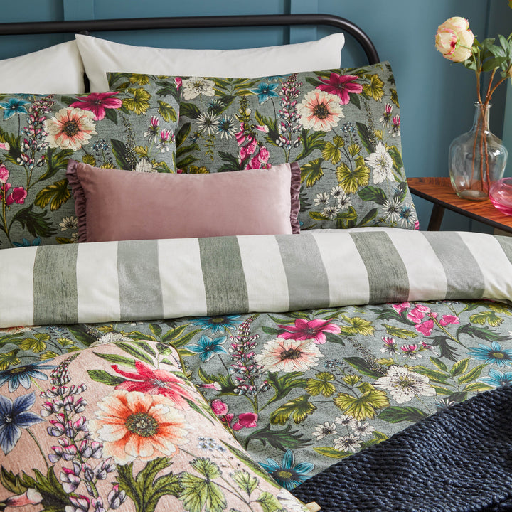 Hidcote Manor King Size Duvet Set Petrol - image 2