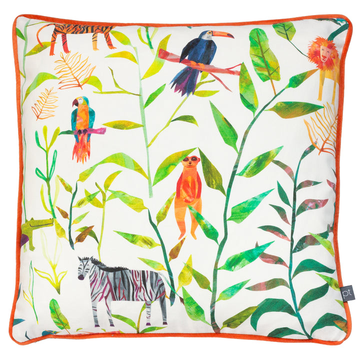 HIDE AND SEEK 43X43 CUSHION COVER JUNGLE