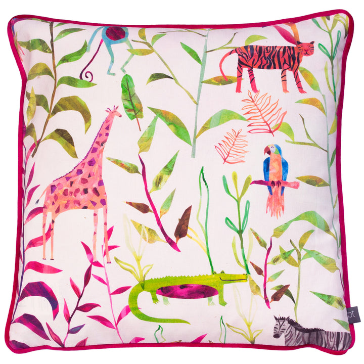 HIDE AND SEEK 43X43 CUSHION COVER RAINBOW