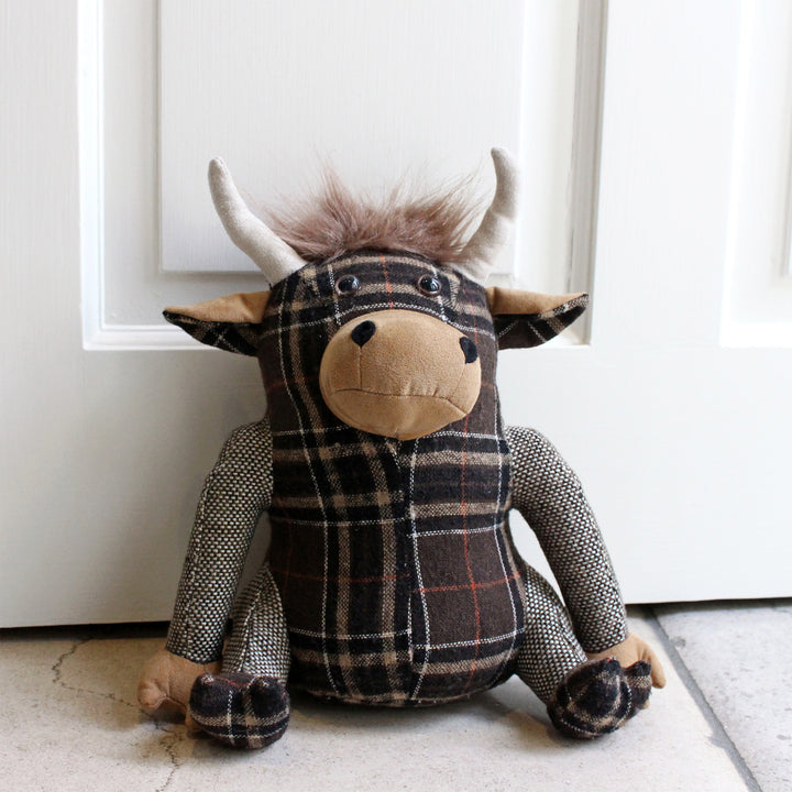 Highland Cow Doorstop - Brown - image 4