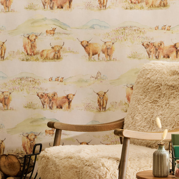 Highland Wallpaper Multi