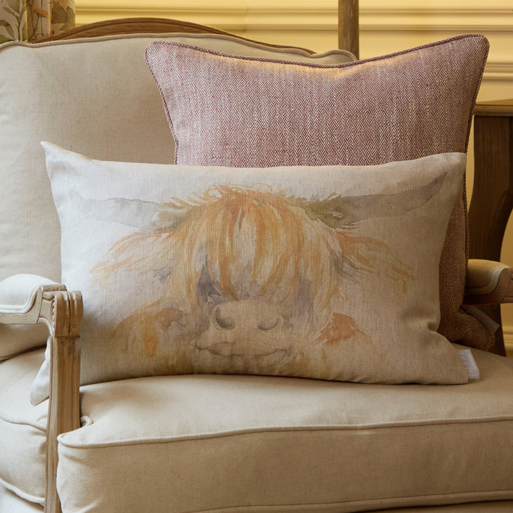 HIGHLAND COO 40X60 CUSHION CASE MULTI