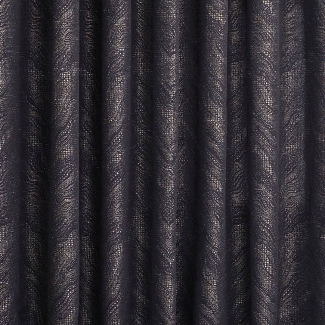 HIMALAYA 168X137 EYELET CURTAINS NAVY