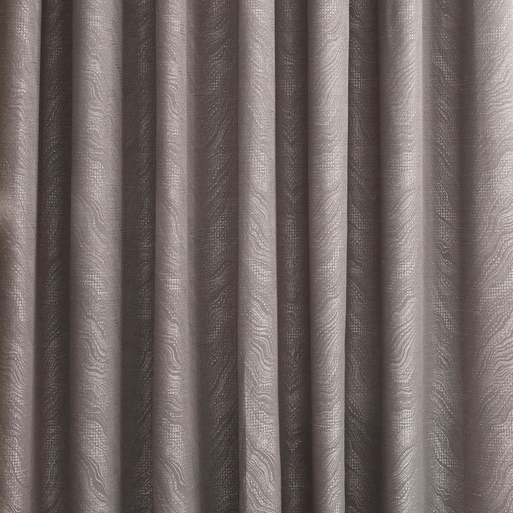 HIMALAYA 168X183 RING TOP CURTAINS SILV
