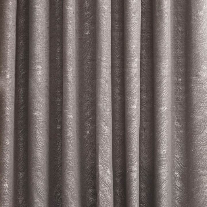 HIMALAYA 117X183 EYELET CURTAINS SILV