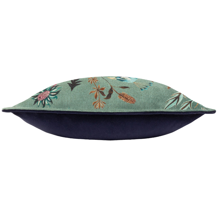 HOLLAND PARK 43X43 CUSHION CASE PEACOCK TEAL