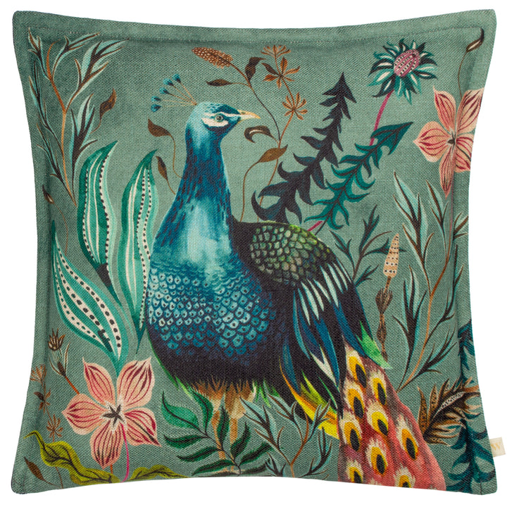 HOLLAND PARK 43X43 CUSHION CASE PEACOCK TEAL