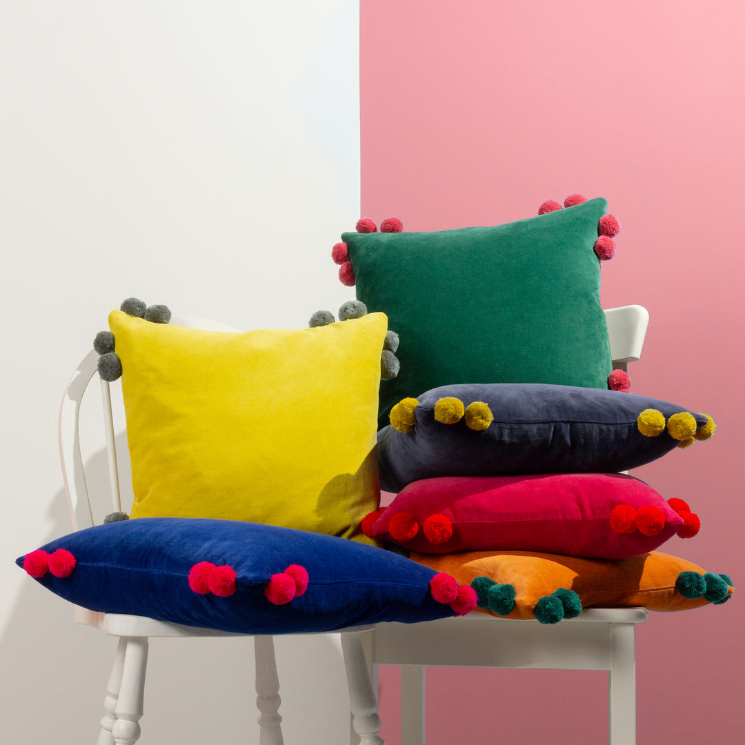 HOOLA 45X45 CUSHION CASE FUCHSIA/RED