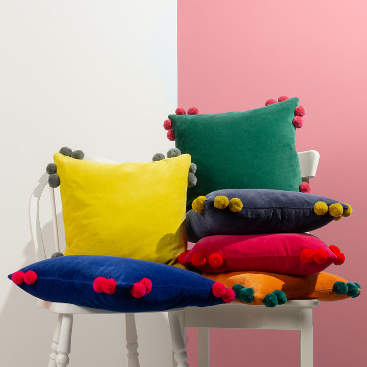 HOOLA 45X45 CUSHION CASE FUCHSIA/RED