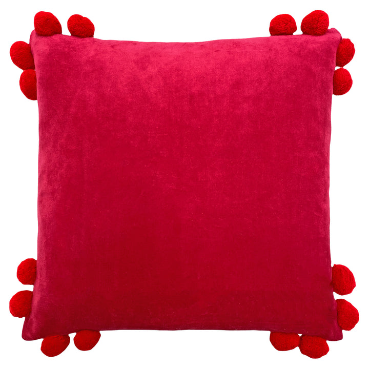 HOOLA 45X45 CUSHION CASE FUCHSIA/RED
