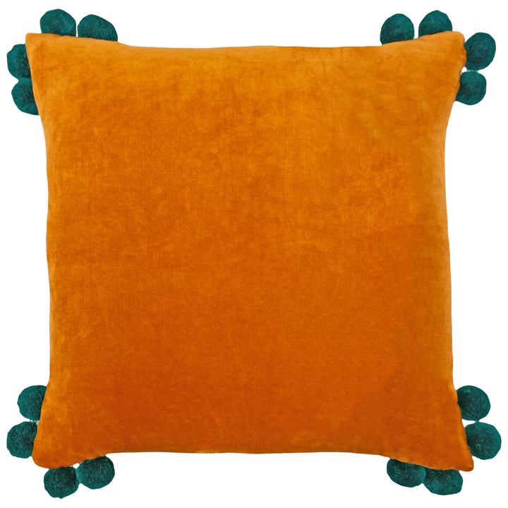 HOOLA 45X45 CUSHION CASE ORANGE/TEAL