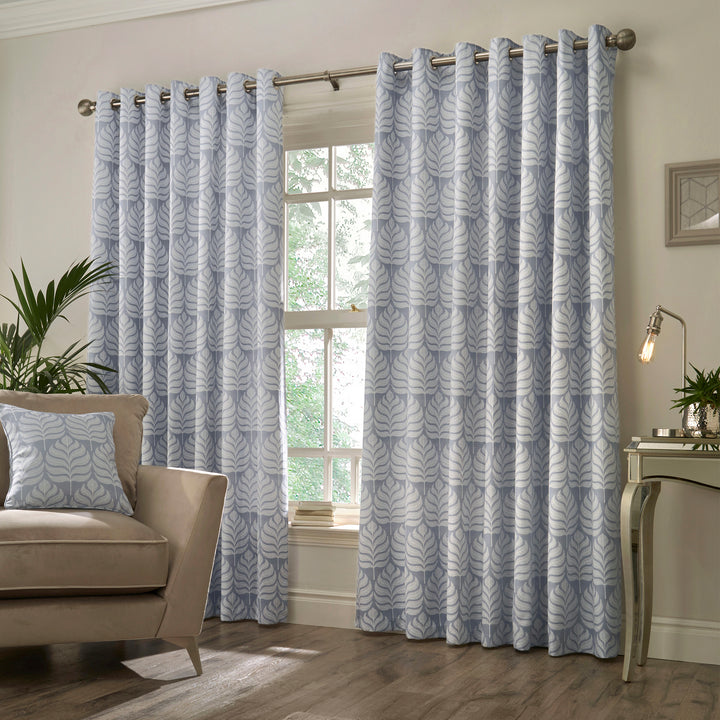 HORTO 229X137 R/TOP CURT BLUE