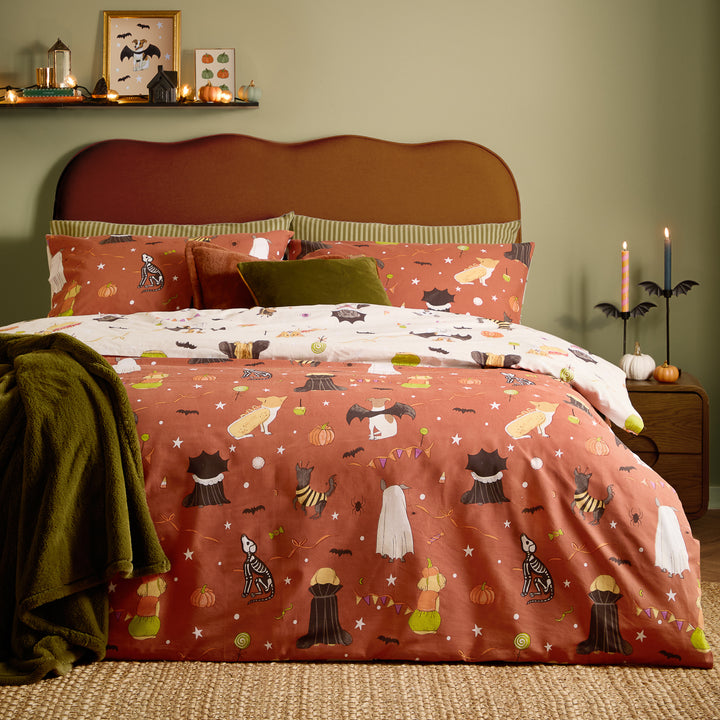 Howl-O-Ween Duvet Set King Duvet Set Multi - image 2