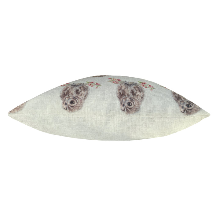 HEDGEROW OWLS REPEAT 43X43 C/CASE MULTI