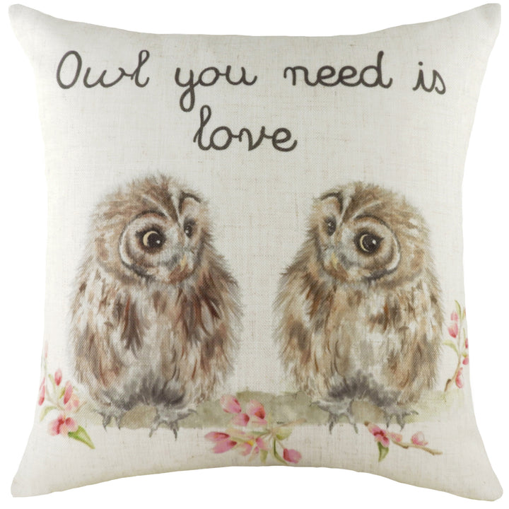 HEDGEROW OWLS 43X43 C/CASE MULTI