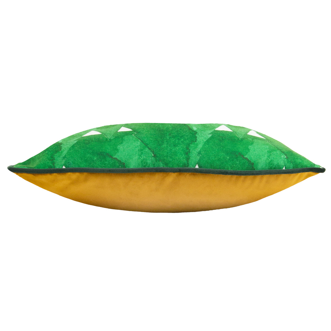 HIDE AND SEEK SANTA 43X43 CUSHION CASE GREEN