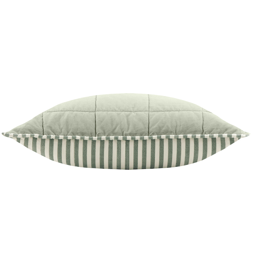 Hebden Stripe 55x55 Cushion Case Forest / Bay Green - image 5