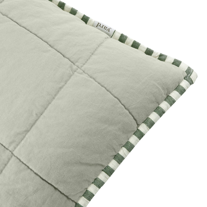 Hebden Stripe 55x55 Cushion Case Forest / Bay Green - image 6