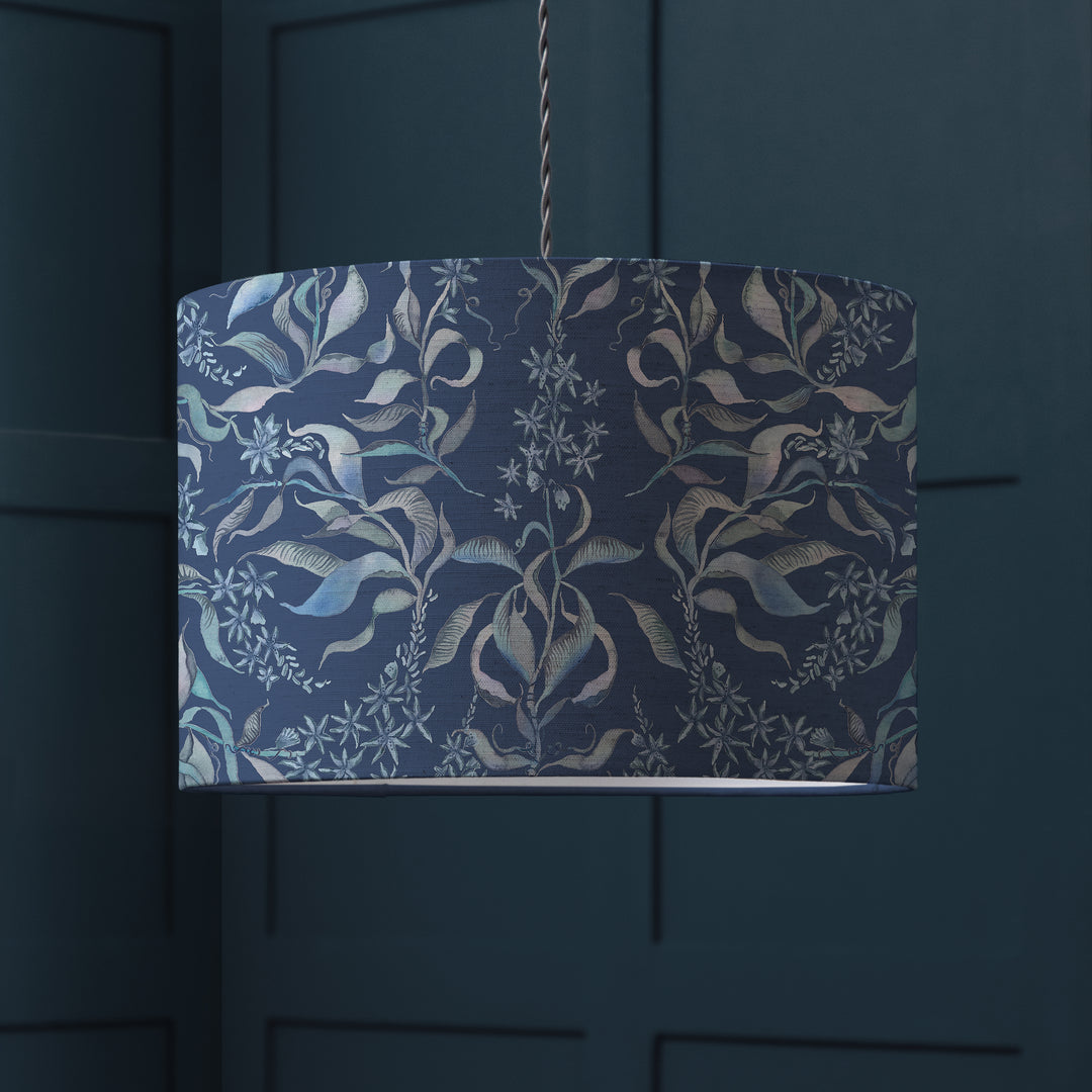 HETTIE ATLAS EVA 30CM LAMPSHADE BLUE