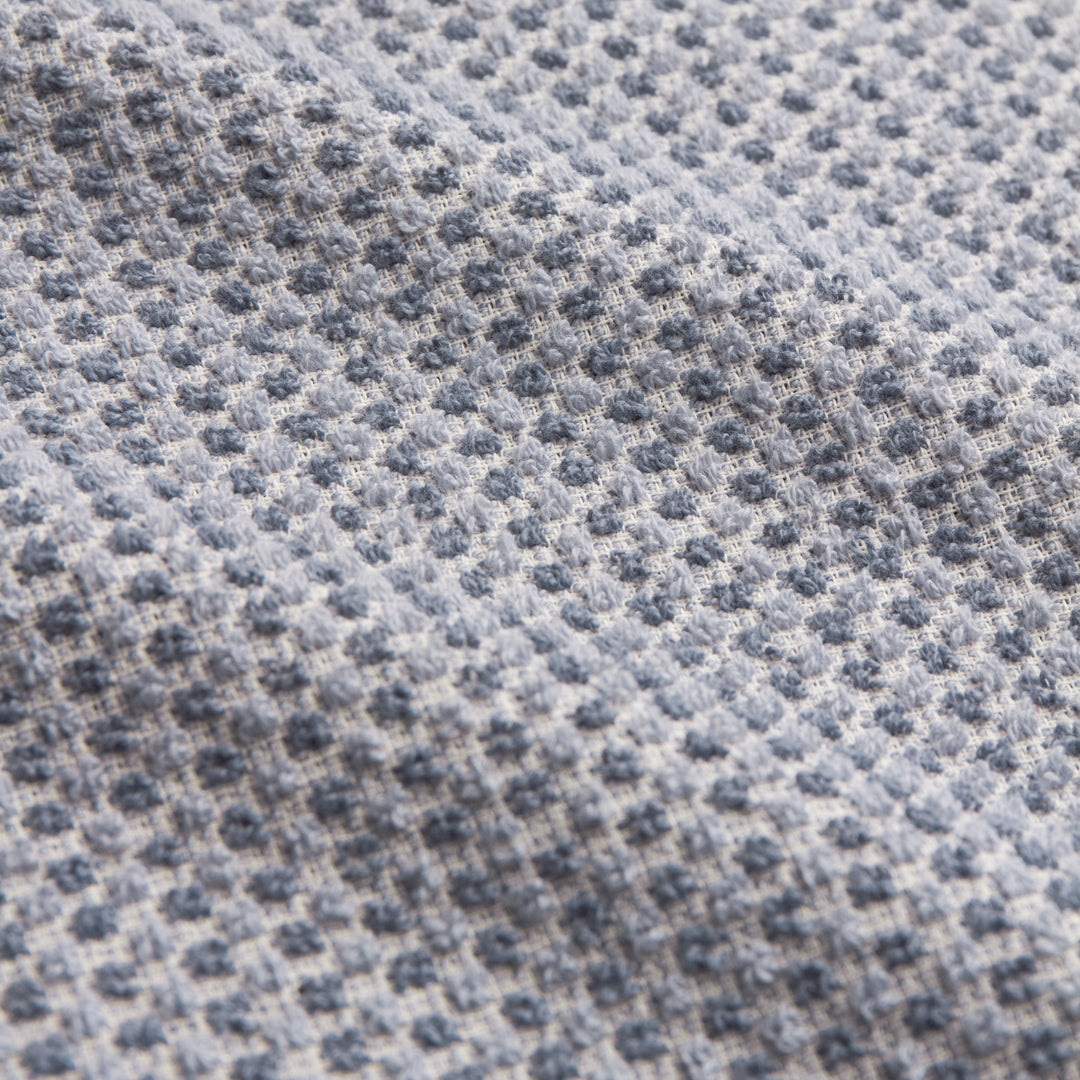 Hebden Waffle 70x130cm Bath Towel Denim Blue - image 3