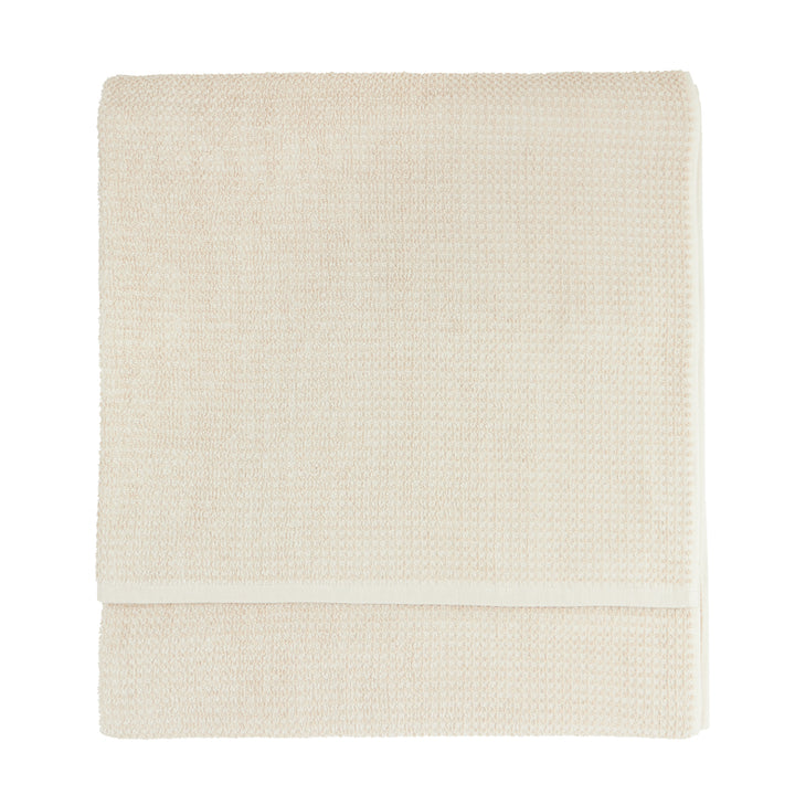 Hebden Waffle 100x180cm XL Bath Sheet Stone - image 2