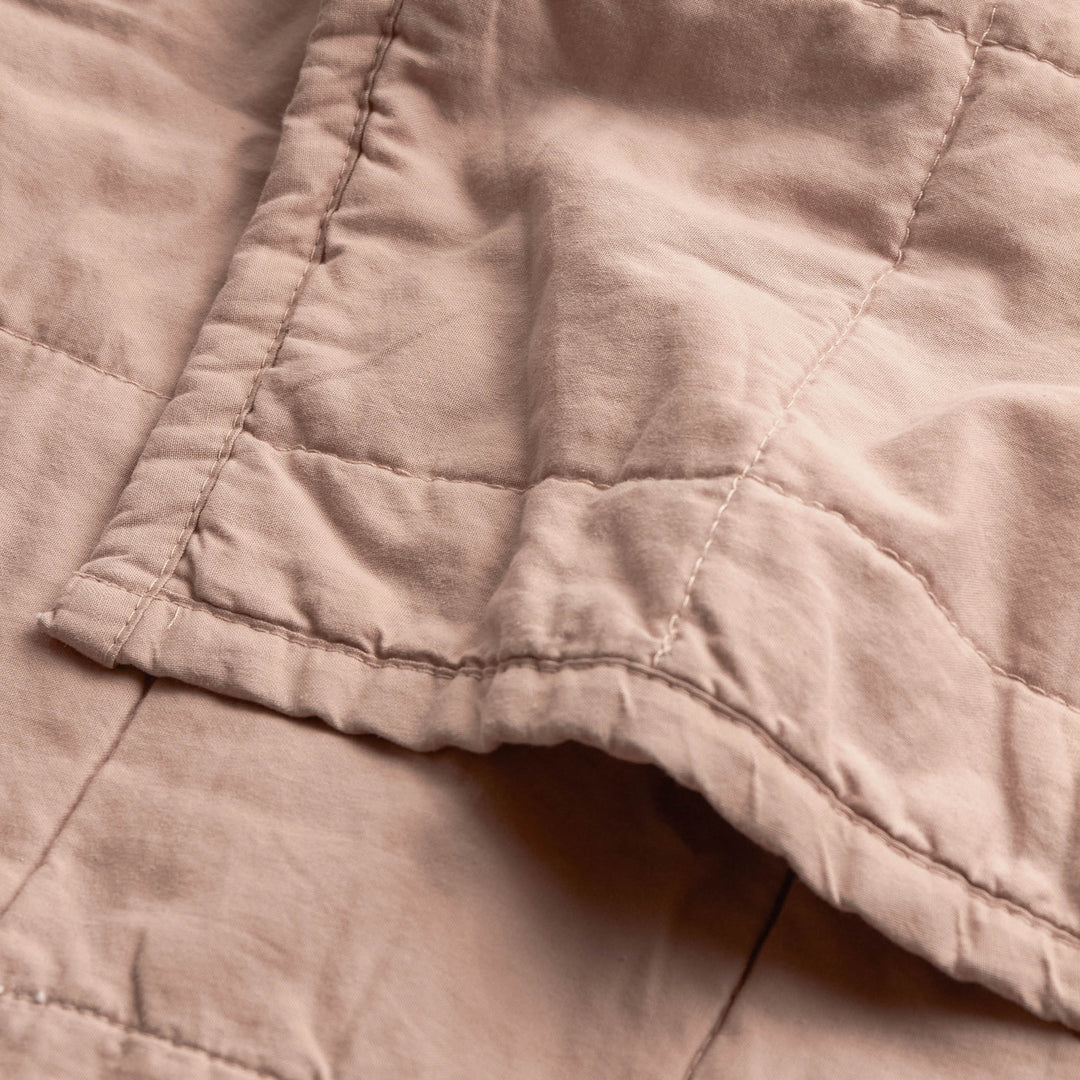 Hebden Washed Cotton 150x200 Bedspread Cotta - image 4